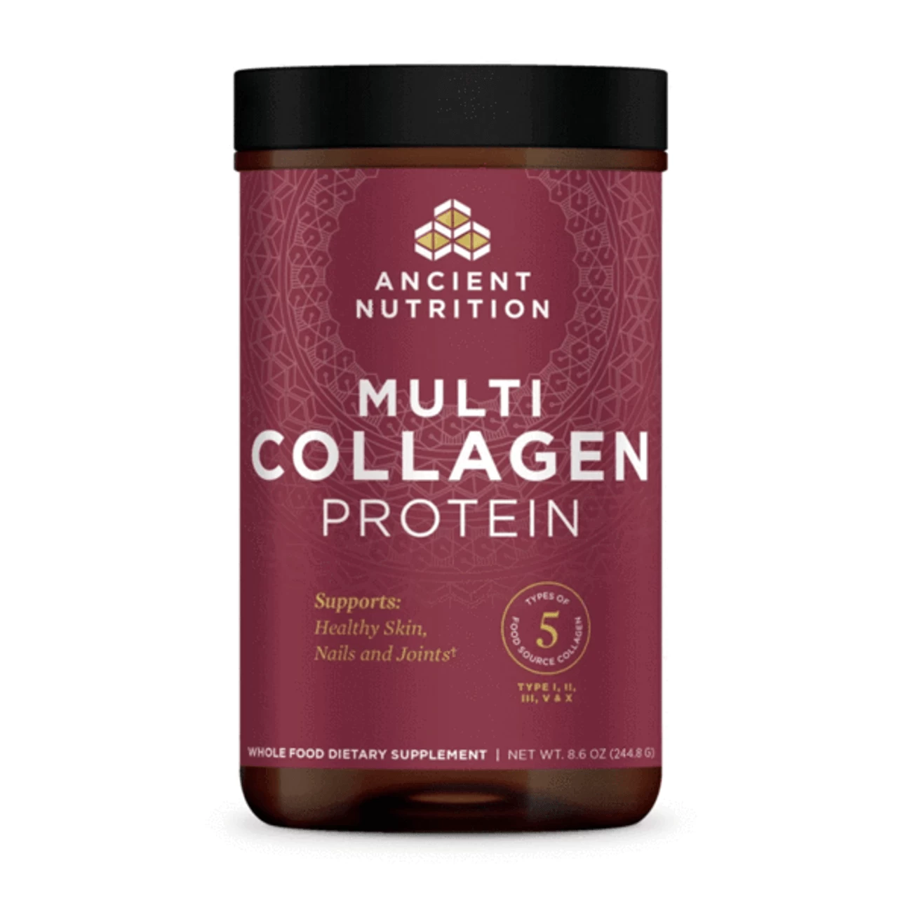 Ancient Nutrition Dr. Axe Multi Collagen Protein 24 Servings Unflavored 3 Ancient Nutrition Dr. Axe Multi Collagen Protein 24 Servings Unflavored