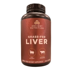 Ancient Nutrition Grass Fed-Liver 180 Capsules