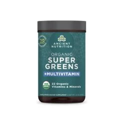 Ancient Nutrition Organic Super Greens + Multivitamin 25 Servings