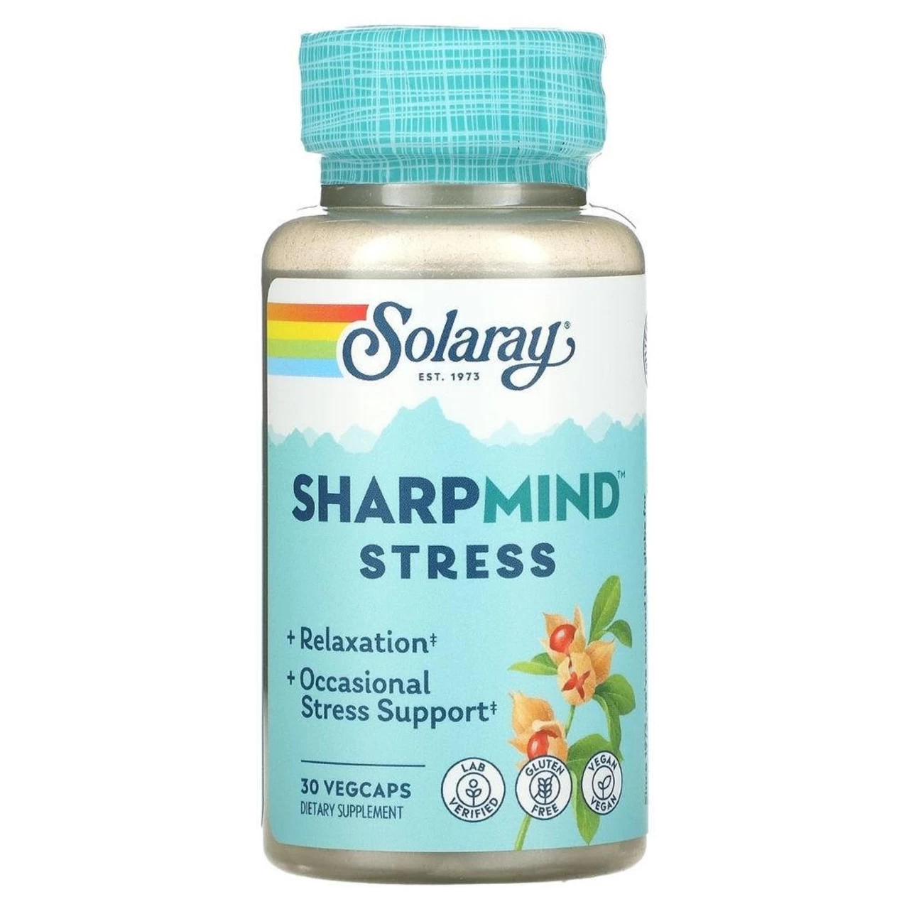 Solaray Sharp Mind Nootropics Stress 30 Veg Caps 3 Solaray Sharp Mind Nootropics Stress 30 Veg Caps