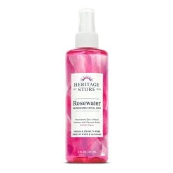 Heritage Store Rosewater Facial Mist 8 Fl Oz