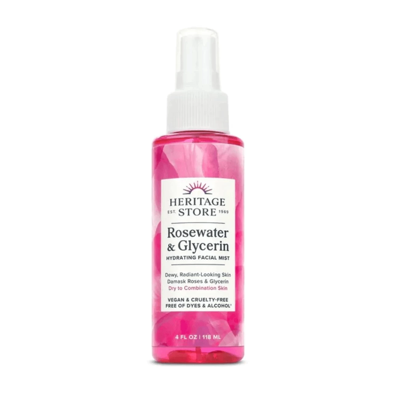 Heritage Store Rosewater And Glycerin 4fl Oz 3 Heritage Store Rosewater And Glycerin 4fl Oz