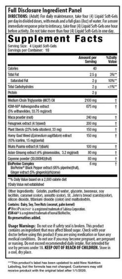 Irwin Naturals Steel-Libido Peak Testosterone 75 Soft Gels -Health And Health Care Shop IrwinNaturalsSteel LibidoPeakTestosteroneingredients 59948.1701888071