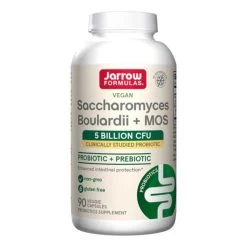 Jarrow Saccharomyces Boulardii + MOS 90 Capsules