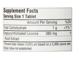 Planetary Herbals DGL Licorice 100 Chewable Tablets 5 Planetary Herbals DGL Licorice 100 Chewable Tablets -Health And Health Care Shop PHDGL200ChewablesLabel 00433.1701891510