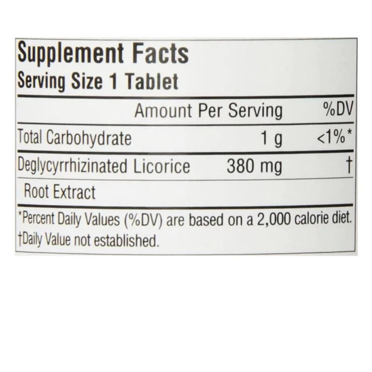 Planetary Herbals DGL Licorice 100 Chewable Tablets 4 Planetary Herbals DGL Licorice 100 Chewable Tablets - Image 2