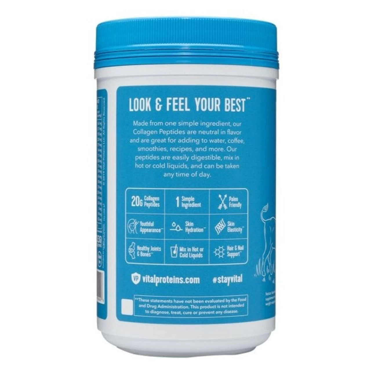 Vital Proteins Collagen Peptides 10oz Unflavored 5 Vital Proteins Collagen Peptides 10oz Unflavored - Image 3