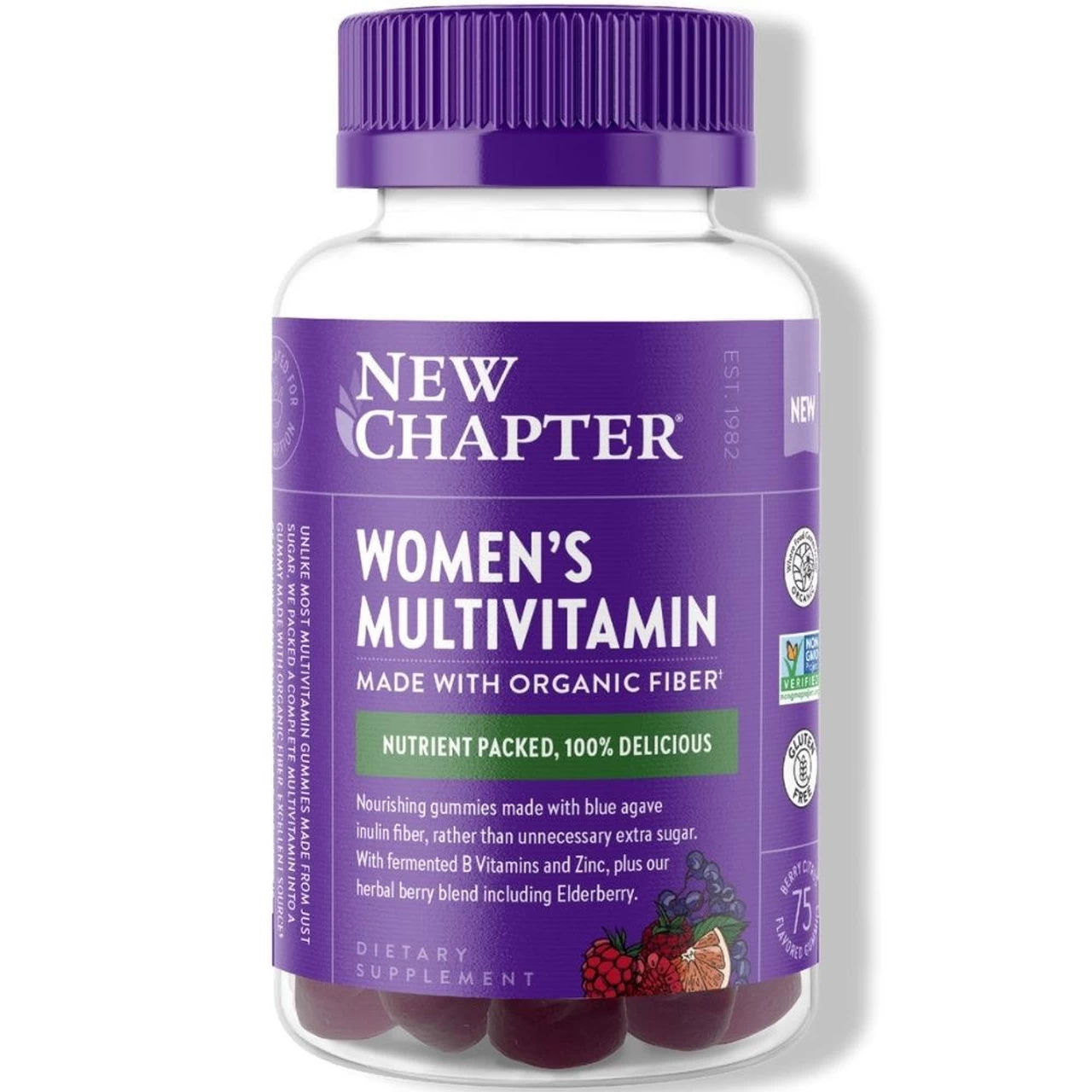 New Chapter Women's Multi Gummy 75 Count 3 New Chapter Women's Multi Gummy 75 Count