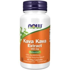 Now Foods Kava Kava 250mg 60 Veg Capsules