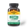 Country Life Biotin 10mg 120 Capsules