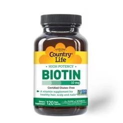 Country Life Biotin 10mg 120 Capsules