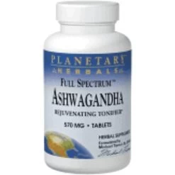 Planetary Herbals Ashwagandha 570mg 60 Tabs
