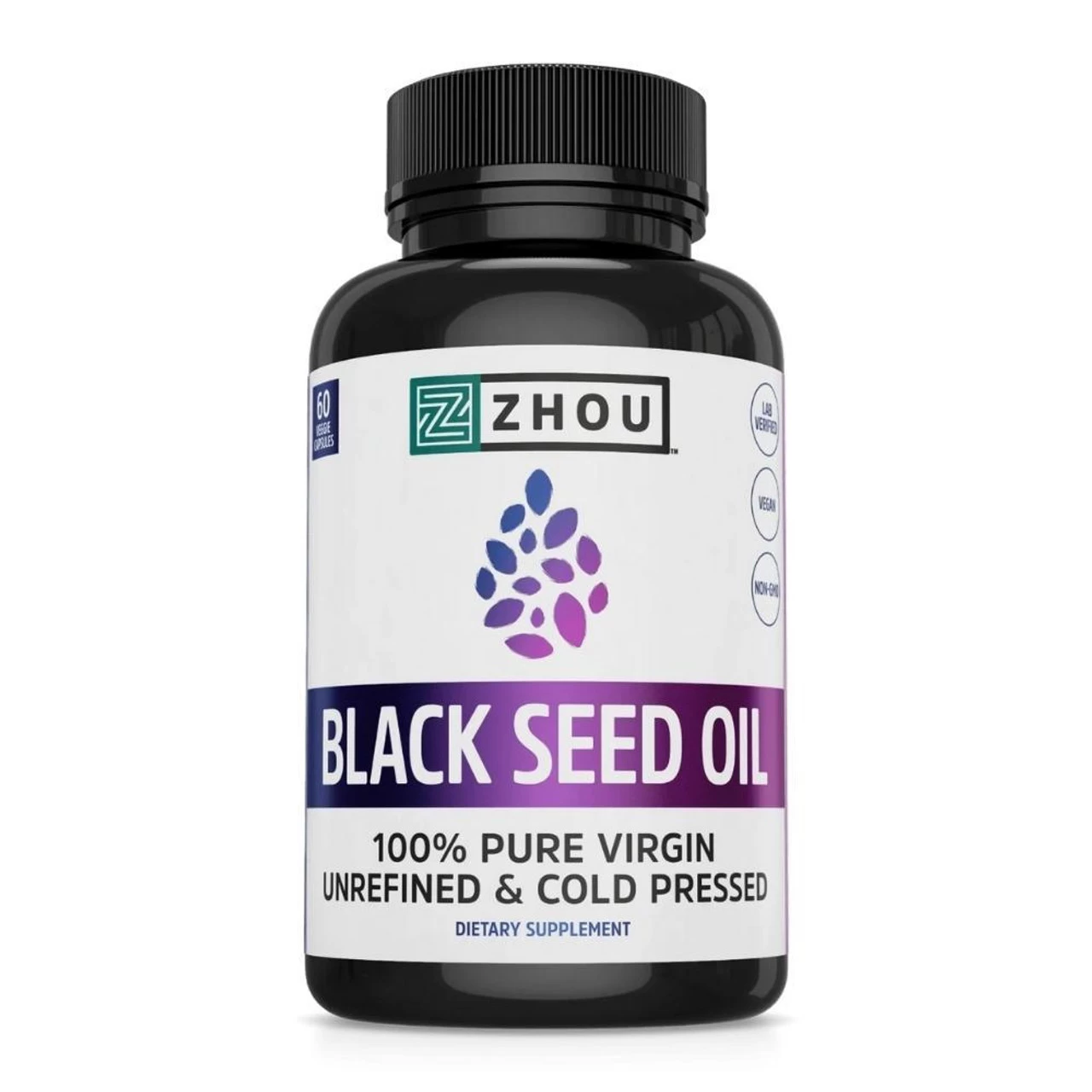 ZHOU BLACK SEED OIL 60 Capsules 3 ZHOU BLACK SEED OIL 60 Capsules