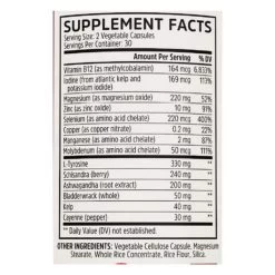 ZHOU THYROID SUPPORT 60 Capsules -Health And Health Care Shop ZhouThyroidSupportLabel 71188.1701892706