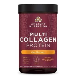 Ancient Nutrition Dr. Axe Multi Collagen Protein 24 Servings Gut Restore