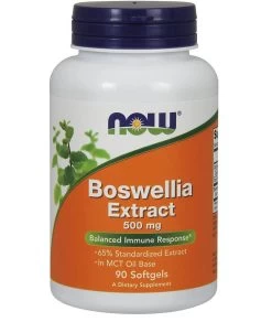 Now Foods Boswellia Extract 500mg 90 Soft Gels